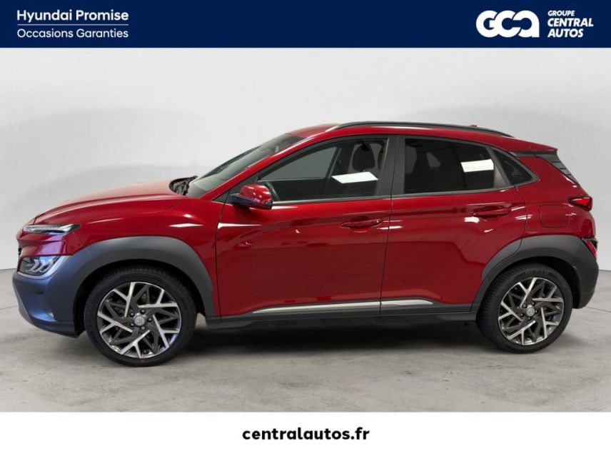 69300 : Hyundai Lyon Nord - Groupe Central Autos - HYUNDAI KONA HYBRID Creative - KONA - Rouge - Automate sequentiel - Essence / Courant électrique