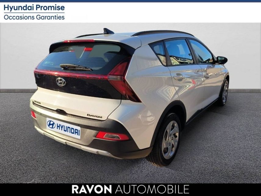 42100 : Hyundai Saint-Etienne - Ravon Automobile - HYUNDAI BAYON Initia - BAYON - BLANC - Boîte manuelle - Essence sans plomb