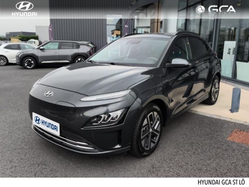 50000 : Hyundai Saint-Lô - GCA - HYUNDAI Kona - Kona - Dark Knight Métal - Traction - Electrique