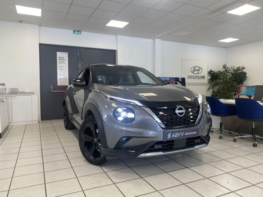 95500 : Hyundai Gonesse - ABVV - NISSAN JUKE 2022.5 Premiere Edition - JUKE 2022.5 (05/2022-07/2023) - Gris - Boîte hybride multimode - Essence / Courant électrique