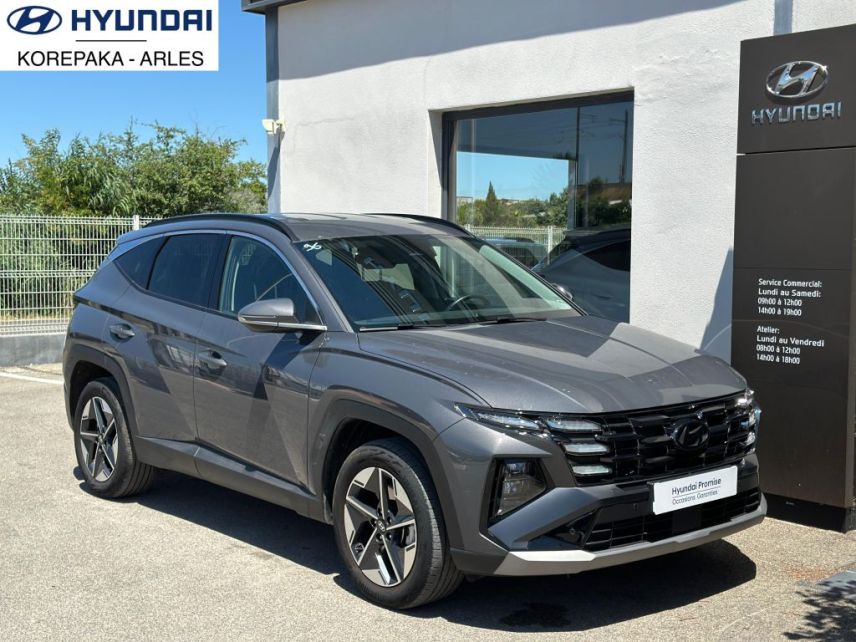 13200 : HYUNDAI Arles - Lexa Automobile - HYUNDAI TUCSON Creative - TUCSON IV - Gris - Boîte automatique - Essence / Courant électrique