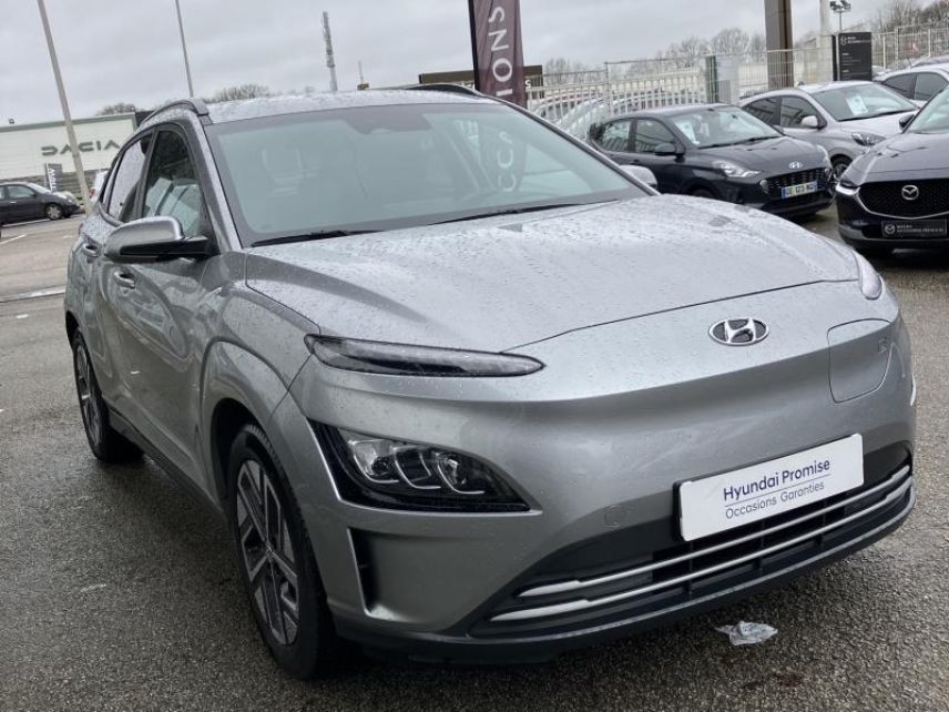 87280 : Hyundai Limoges - Motors Cars - HYUNDAI Kona - Kona - Shimmering Silver Métal - Traction - Electrique