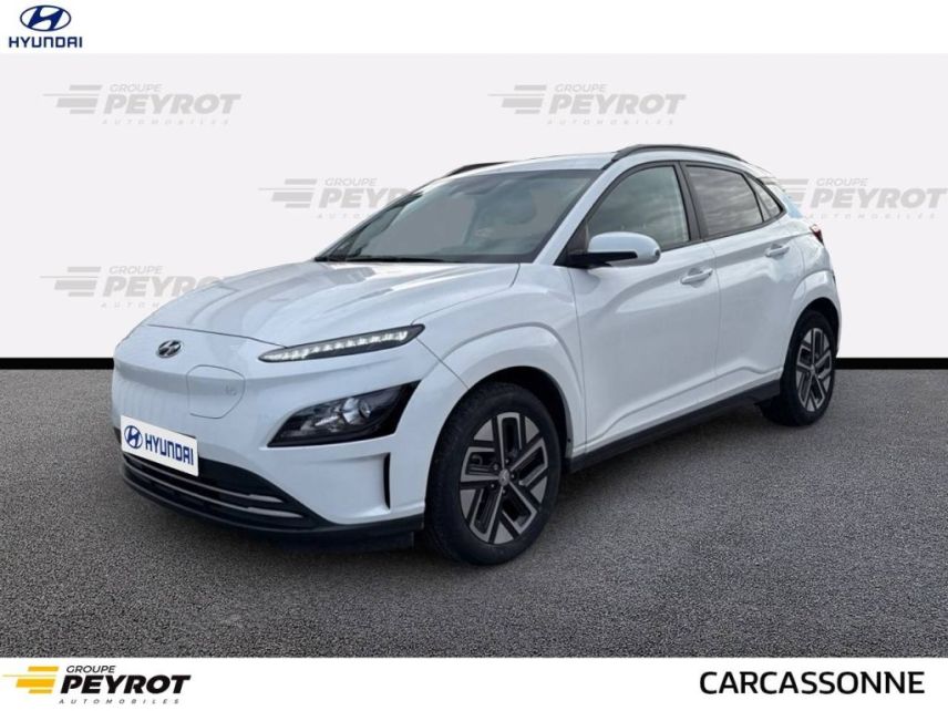 11020 : Hyundai Carcassonne - HMDS - HYUNDAI KONA ELECTRIC Intuitive - KONA ELECTRIQUE - SERENITY WHITE - Automate à fonct. Continu - Courant électrique