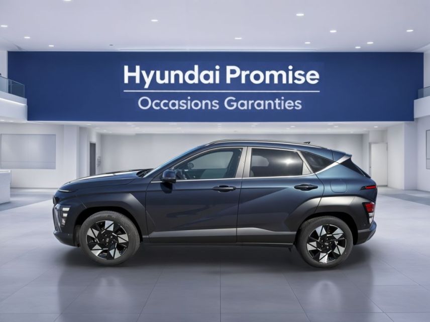 49300 : Hyundai Cholet - Océane Auto - HYUNDAI KONA Executive - KONA II - Bleu - Automate sequentiel - Essence / Courant électrique