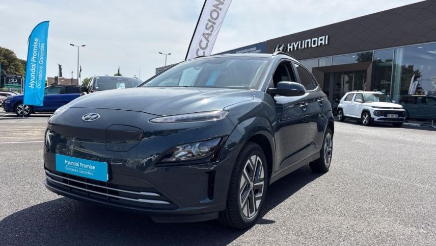 02100 : Hyundai Saint-Quentin - Mary Automobiles - HYUNDAI KONA ELECTRIC Intuitive - KONA ELECTRIQUE - Bleu - Automate à fonct. Continu - Courant électrique