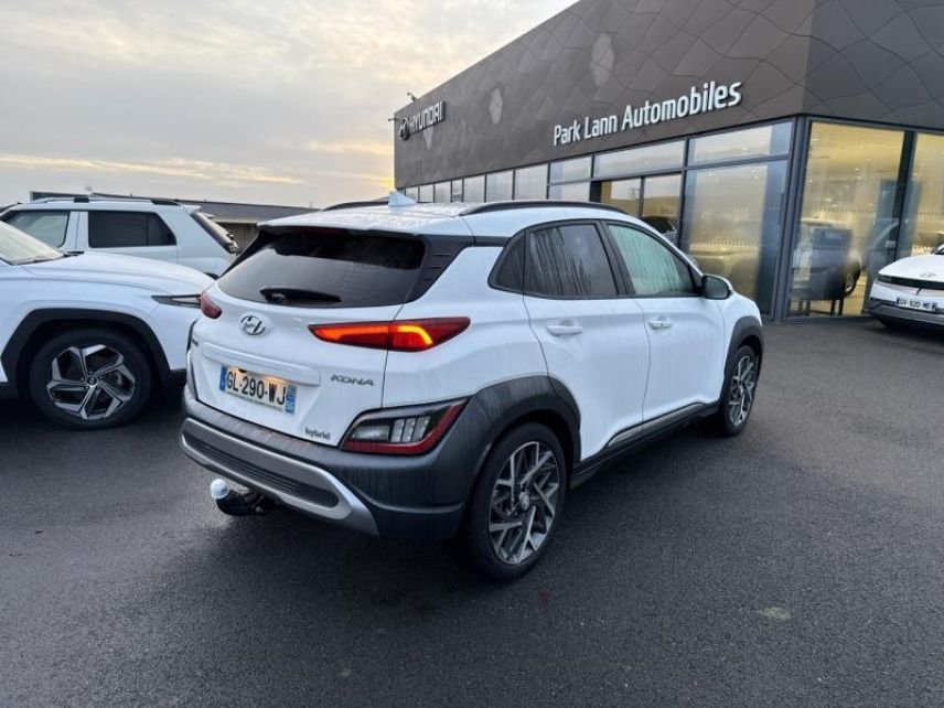 56000 : Hyundai Vannes - Park Lann Automobiles - HYUNDAI Kona - Kona - Atlas White - Traction - Hybride : Essence/Electrique