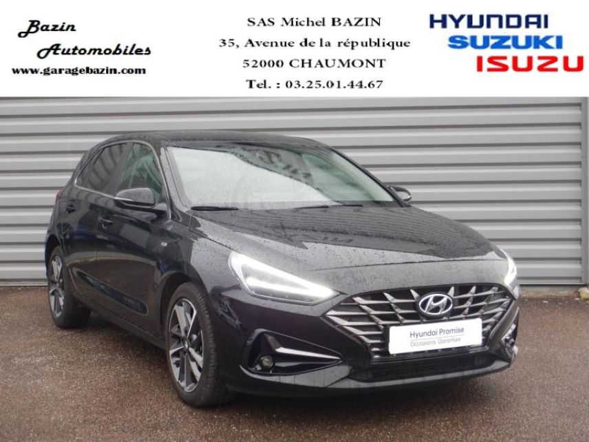 52000 : Hyundai Chaumont - Garage Michel Bazin - HYUNDAI i30 - i30 - Abyss Black Pearl - Traction - Essence/Micro-Hybride