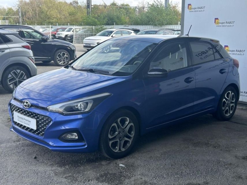 78310 : Hyundai Coignières - Socohy | Groupe Rabot - HYUNDAI i20 - i20 - Champion Blue/Toit rétro Phantom Black - Traction - Essence