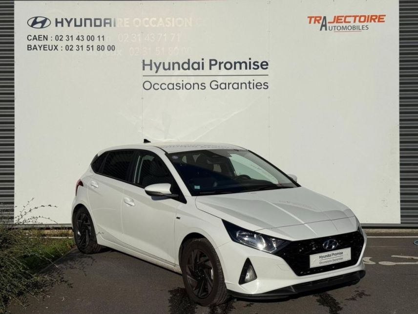 14100 : Hyundai Lisieux - Trajectoire Automobiles - HYUNDAI i20 - i20 - Polar White - Traction - Essence/Micro-Hybride