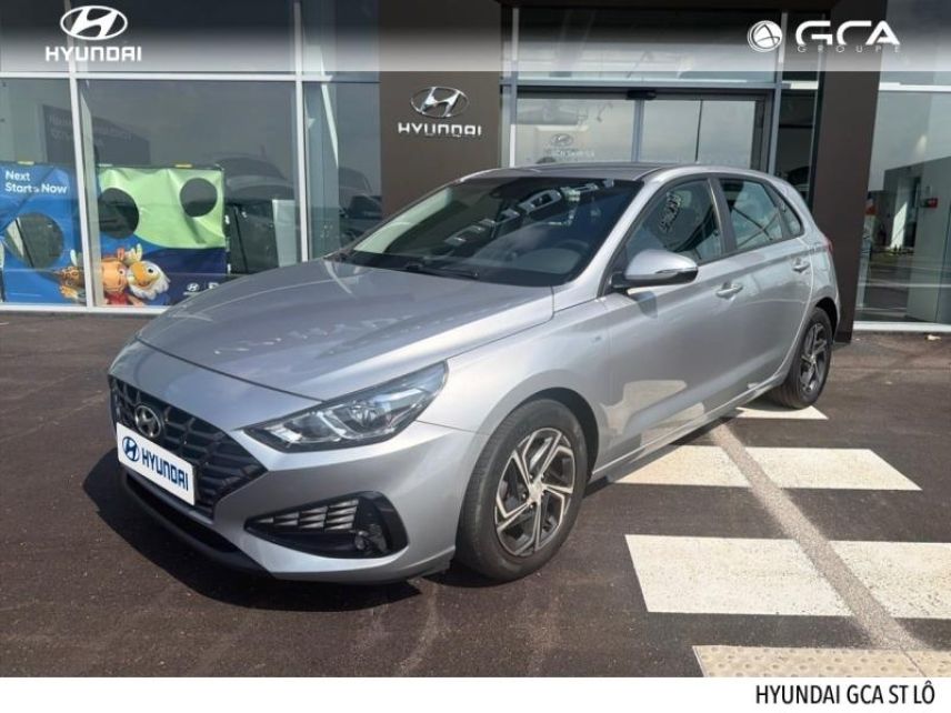 50000 : Hyundai Saint-Lô - GCA - HYUNDAI i30 - i30 - Shimmering Silver Métal - Traction - Essence/Micro-Hybride