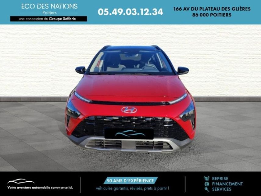 86000 : Hyundai Poitiers - Eco des Nations - HYUNDAI Bayon - Bayon - Rouge - Traction - Essence/Micro-Hybride