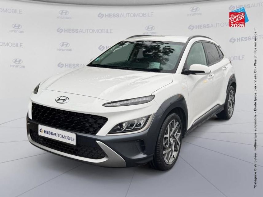 51100 : Hyundai Reims - HESS Automobile - HYUNDAI Kona - Kona - Atlas White - Traction - Hybride : Essence/Electrique