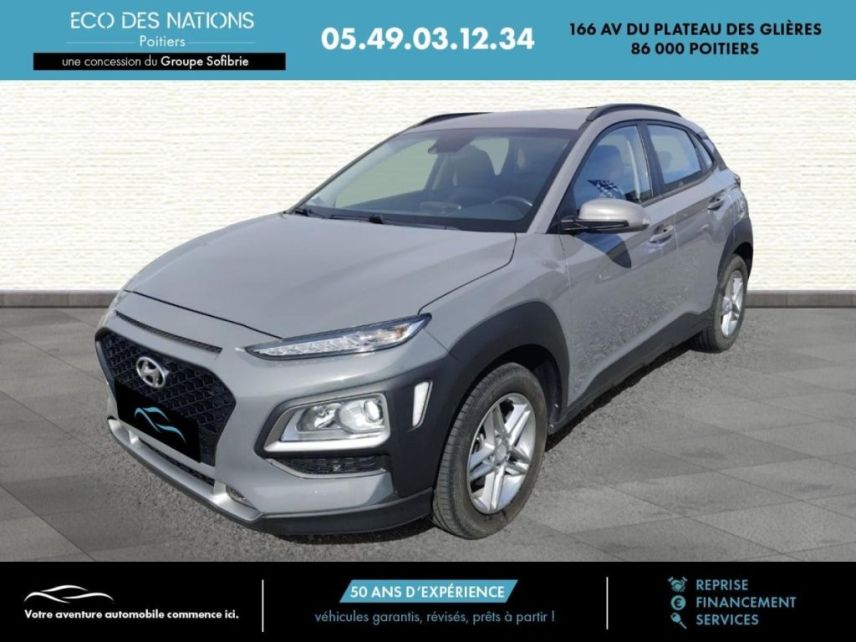 86000 : Hyundai Poitiers - Eco des Nations - HYUNDAI Kona - Kona - Gris - Traction - Diesel