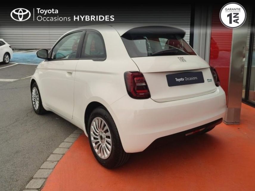 50000 : Hyundai Saint-Lô - GCA - FIAT 500 - 500 - Blanche - Traction - Electrique