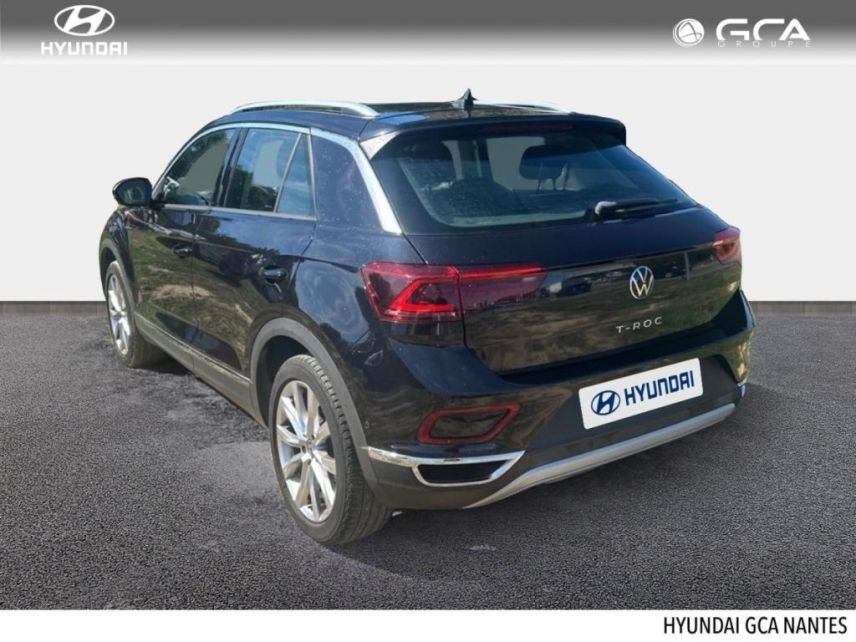 44800 : Hyundai NANTES SAINT HERBLAIN - GCH NANTES - VOLKSWAGEN T-Roc - T-Roc - Noir Intense nacrée - Traction - Essence