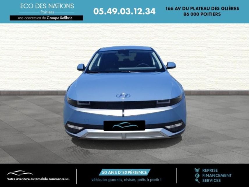 86000 : Hyundai Poitiers - Eco des Nations - HYUNDAI Ioniq 5 - Ioniq 5 - Bleu - Propulsion - Electrique