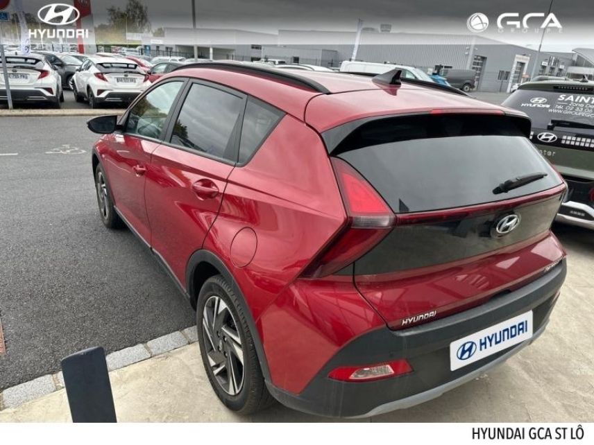 50000 : Hyundai Saint-Lô - GCA - HYUNDAI Bayon - Bayon - Dragon Red Métal - Traction - Essence/Micro-Hybride