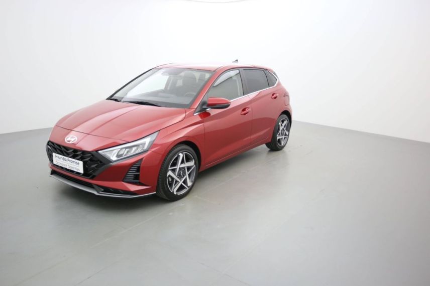 01150 : Stock constructeur - HYUNDAI i20 Creative - i20 III - Rouge - Automate sequentiel - Essence sans plomb