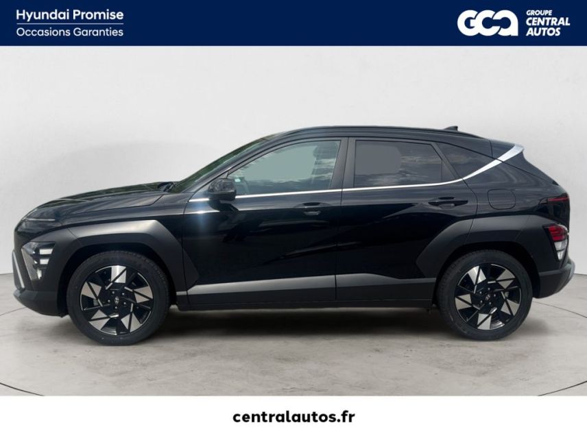 38300 : Hyundai Bourgoin-Jallieu - Groupe Central Autos - HYUNDAI KONA Creative - KONA II - Noir - Automate sequentiel - Essence / Courant électrique