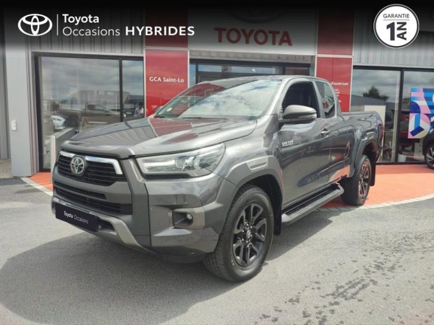 50000 : Hyundai Saint-Lô - GCA - TOYOTA Hilux - Hilux - Gris atlas - Transmission intégrale enclenc - Diesel