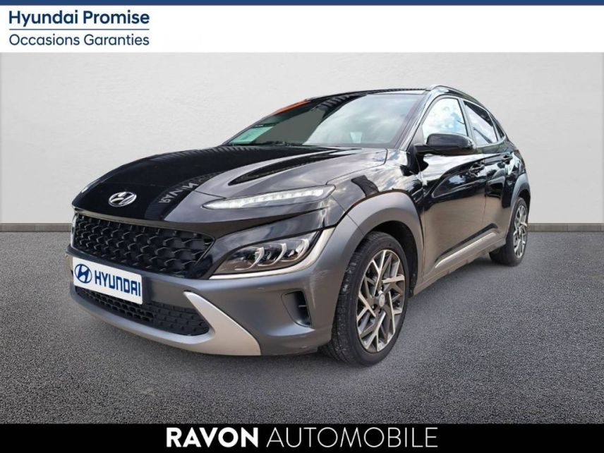 42100 : Hyundai Saint-Etienne - Ravon Automobile - HYUNDAI KONA HYBRID Creative - KONA - NOIR - Automate sequentiel - Essence / Courant électrique
