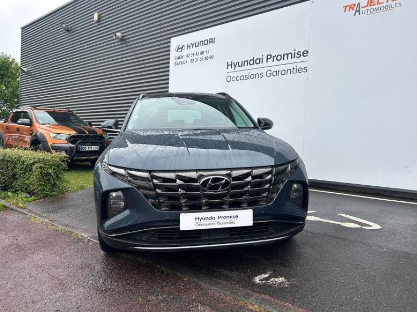 14100 : Hyundai Lisieux - Trajectoire Automobiles - HYUNDAI Tucson - Tucson - Teal Blue Métal - Transmission intégrale - Hybride rechargeable : Essence/Electrique