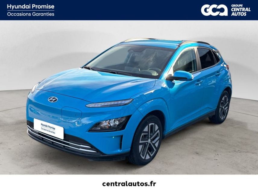 38300 : Hyundai Bourgoin-Jallieu - CENTRAL MOTOR LYON - HYUNDAI KONA ELECTRIC Intuitive - KONA ELECTRIQUE - Bleu - Automate à fonct. Continu - Courant électrique
