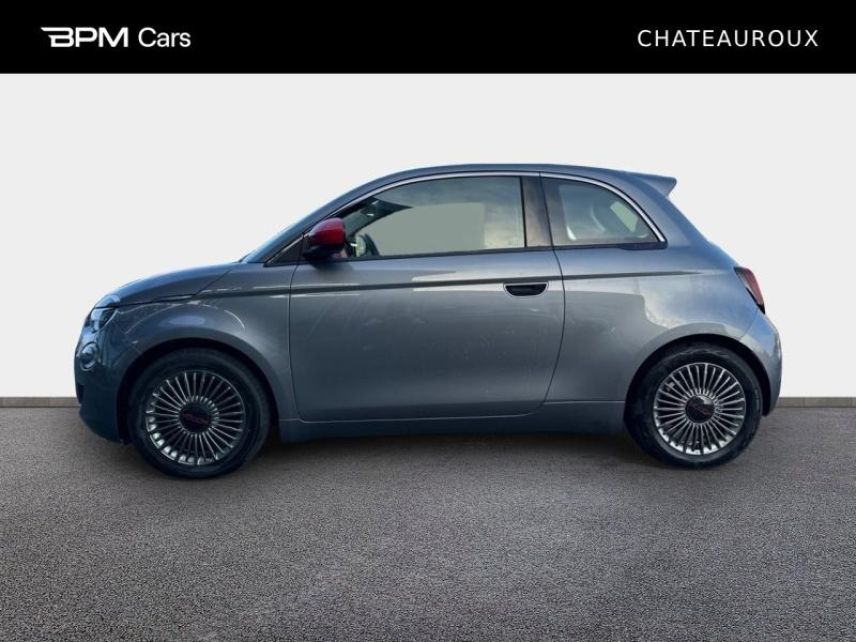 36000 : Hyundai Châteauroux - BPM Cars - FIAT 500 - 500 - Gris - Traction - Electrique