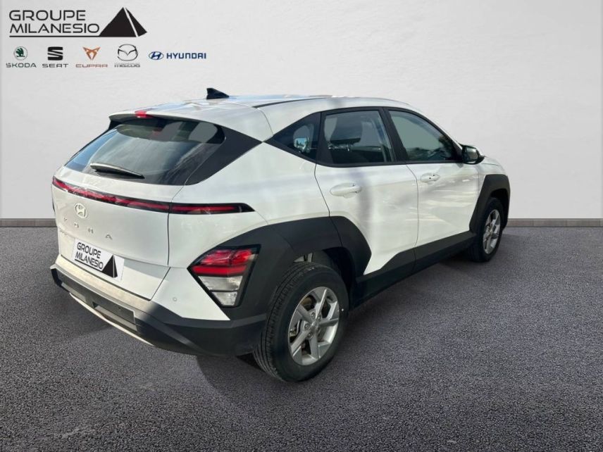 13300 : Hyundai Salon de Provence - Cap Milanesio - HYUNDAI KONA Intuitive - KONA (02/2023) - ATLAS WHITE - Boîte manuelle - Essence sans plomb