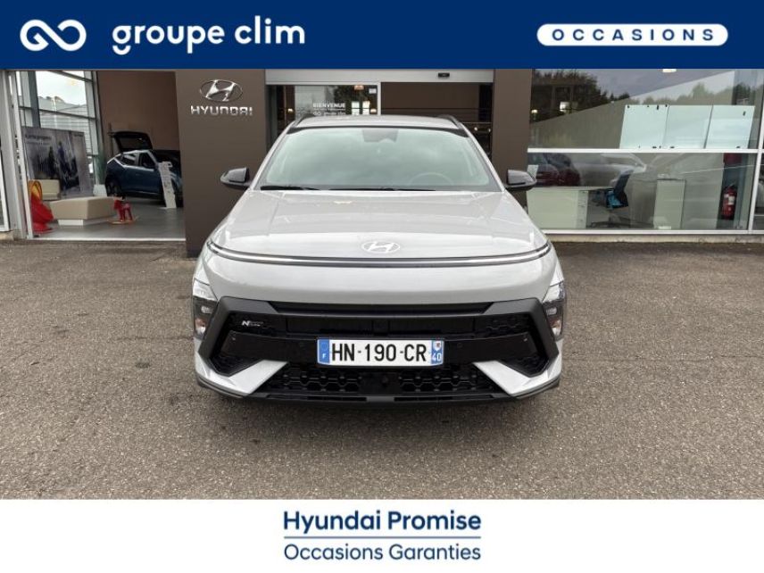 40280 : Hyundai - Groupe Clim - Mont de Marsan - HYUNDAI Kona - Kona - Cyber Gray métallisé - Traction - Hybride : Essence/Electrique