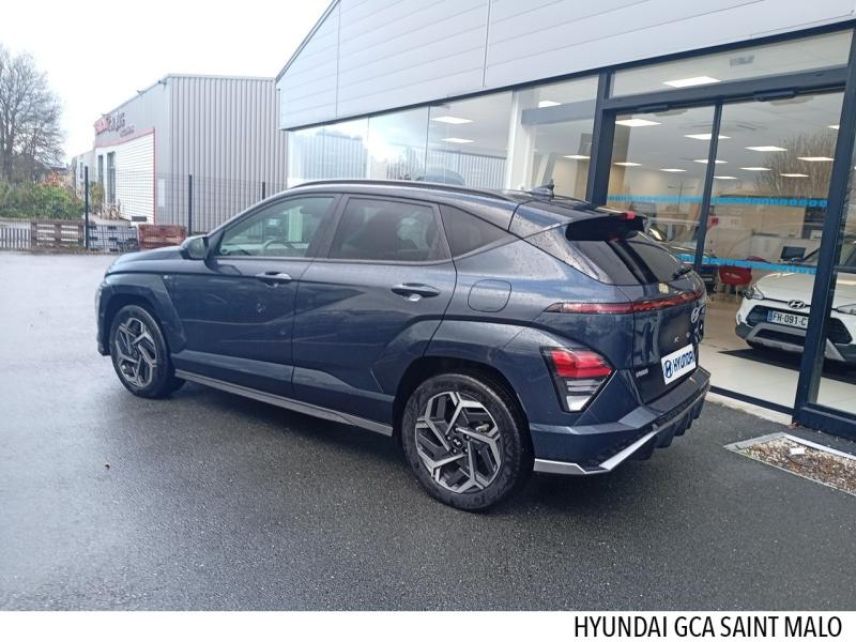 35400 : Hyundai Saint-Malo - GCA - HYUNDAI Kona - Kona - Denim Blue prl mtl/Toit/rétros Black - Traction - Hybride : Essence/Electrique
