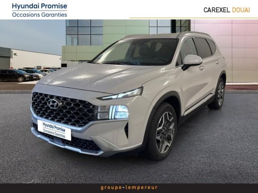 59187 : Hyundai Douai - Groupe Lempereur - HYUNDAI Santa Fe - Santa Fe - Glacier White Métal - Transmission intégrale - Hybride rechargeable : Essence/Electrique
