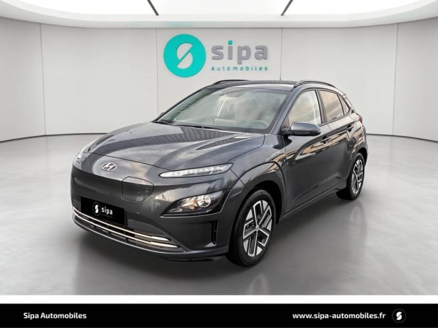 33140 : Hyundai Bordeaux Sud Villenave d'Ornon - Sipa Automobiles - HYUNDAI KONA ELECTRIC Intuitive - KONA ELECTRIQUE - GRIS FONCE - Automate à fonct. Continu - Courant électrique