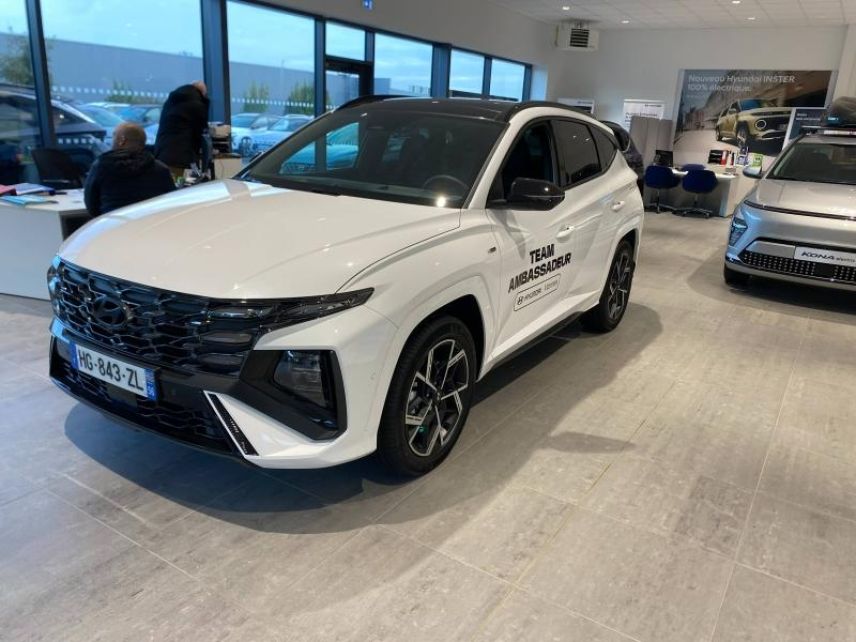 56000 : Hyundai Vannes - Park Lann Automobiles - HYUNDAI Tucson - Tucson - Serenity White Métal - Traction - Hybride rechargeable : Essence/Electrique