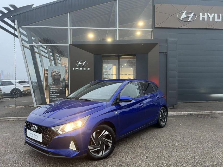 21300 : Hyundai Dijon - Privilège Automobiles - HYUNDAI i20 Intuitive - i20 (07/2020-08/2023) - Bleu - Automate sequentiel - Essence sans plomb