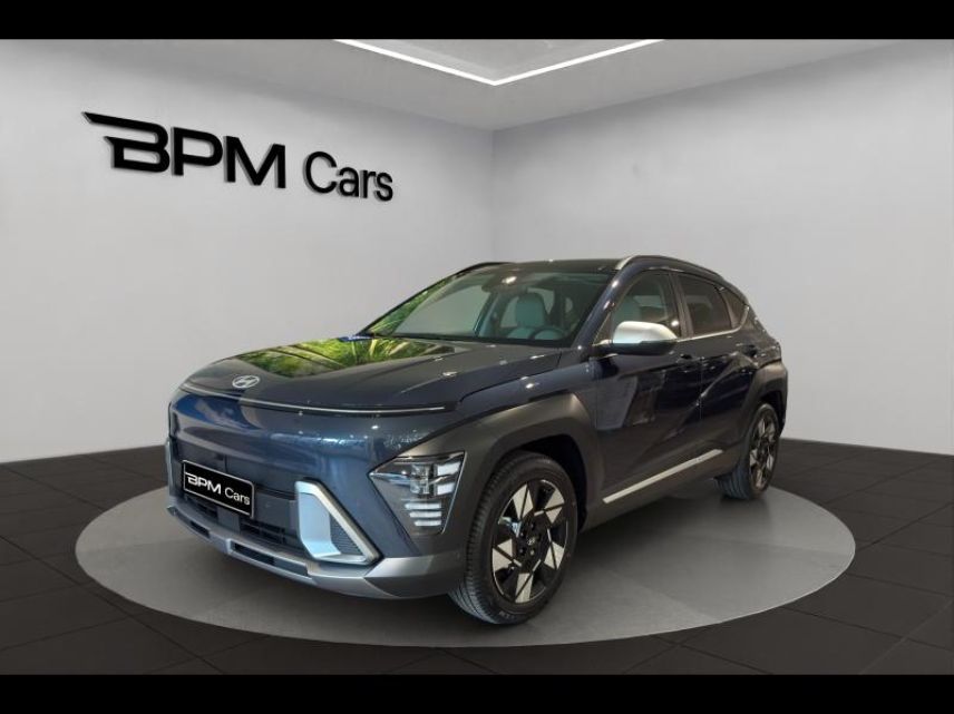 94270 : Hyundai Kremlin-Bicêtre - BPM Cars - HYUNDAI Kona - Kona - Denim Blue perlé métallisé - Traction - Hybride : Essence/Electrique
