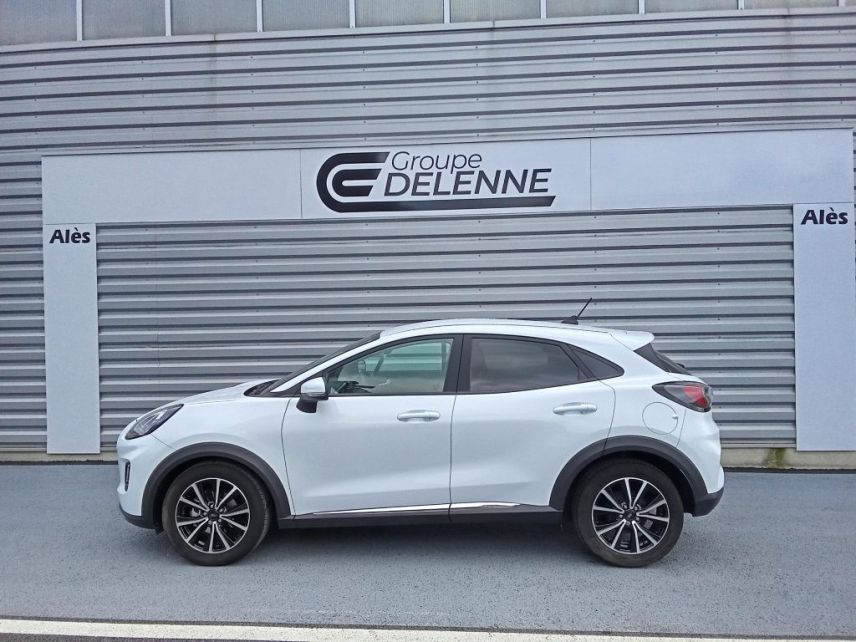 30100 : Hyundai Alès - Auto Hall - FORD PUMA Titanium - PUMA II - Blanc - Boîte manuelle - Essence sans plomb