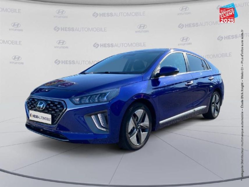 67800 : Hyundai Strasbourg - HESS Automobile - HYUNDAI Ioniq - Ioniq - Intense Blue - Traction - Hybride : Essence/Electrique
