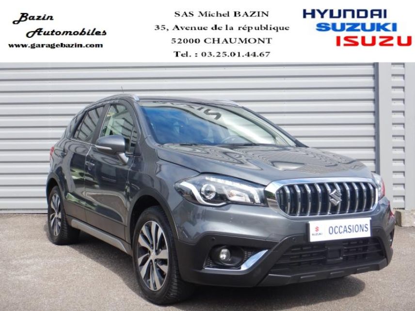 52000 : Hyundai Chaumont - Garage Michel Bazin - SUZUKI S-Cross - S-Cross - Mineral Gray - Traction - Essence/Micro-Hybride