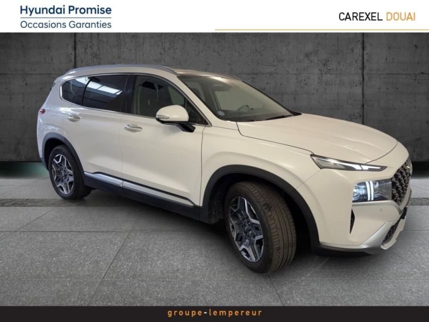 59187 : Hyundai Douai - Groupe Lempereur - HYUNDAI Santa Fe - Santa Fe - Glacier White Métal - Transmission intégrale - Hybride rechargeable : Essence/Electrique