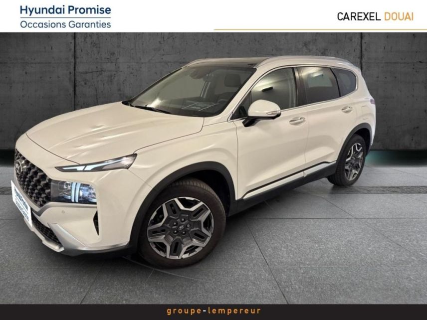 59187 : Hyundai Douai - Groupe Lempereur - HYUNDAI Santa Fe - Santa Fe - Glacier White Métal - Transmission intégrale - Hybride rechargeable : Essence/Electrique