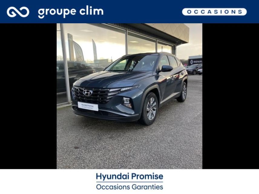 87280 : Hyundai Limoges - Motors Cars - HYUNDAI Tucson - Tucson - Teal Blue Métal - Traction - Essence/Micro-Hybride