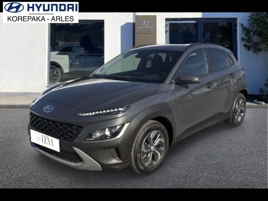 13200 : HYUNDAI Arles - Lexa Automobile - HYUNDAI KONA HYBRID Intuitive - KONA - Gris - Automate sequentiel - Essence / Courant électrique