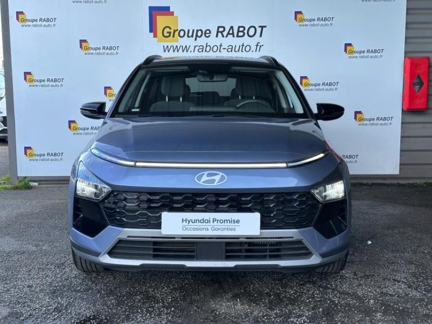 78310 : Hyundai Coignières - Socohy | Groupe Rabot - HYUNDAI Bayon - Bayon - Vibrant Blue Métal/Toit+rétros Black - Traction - Essence