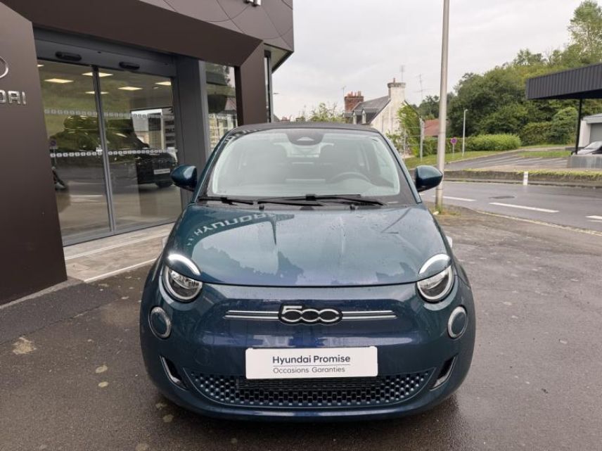 50300 : Hyundai Avranches - GCA - FIAT 500C - 500C - Blanc - Traction - Electrique