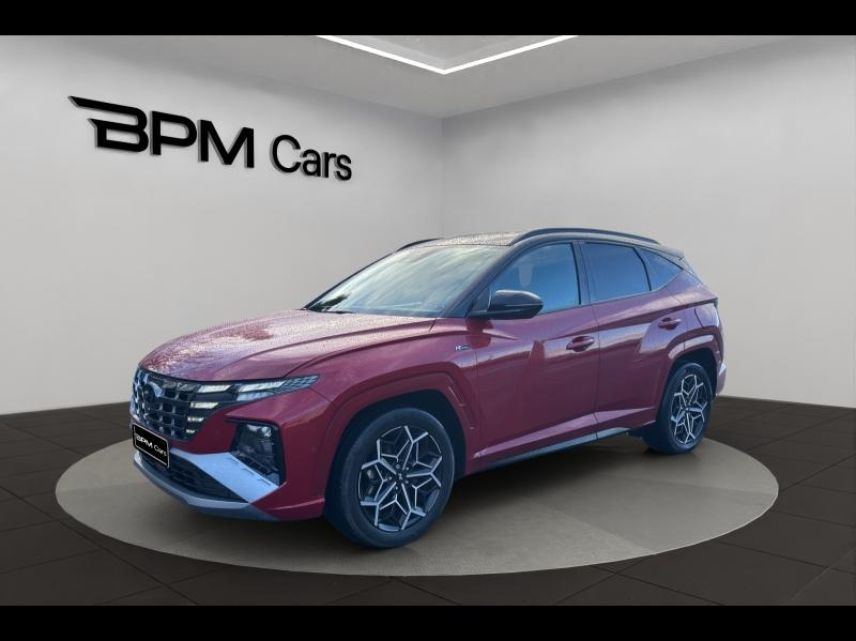 18230 : Hyundai Bourges - BPM Cars - HYUNDAI Tucson - Tucson - Sunset Red Métal - Traction - Hybride : Essence/Electrique