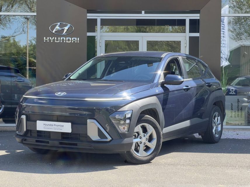 77240 : Hyundai Melun - CAP FOURNIER - HYUNDAI KONA Intuitive - KONA (02/2023) - BLEU FONCE - Automate sequentiel - Essence / Courant électrique