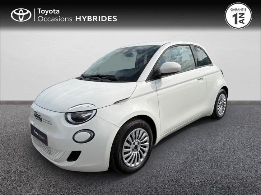 50000 : Hyundai Saint-Lô - GCA - FIAT 500 - 500 - Blanc - Traction - Electrique