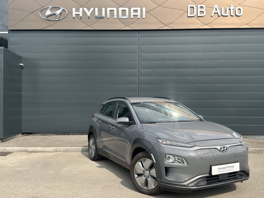 21300 : Hyundai Dijon - Privilège Automobiles - HYUNDAI KONA ELECTRIC Intuitive - KONA ELECTRIC (07/2018-12/2020) - Gris - Automate à fonct. Continu - Courant électrique