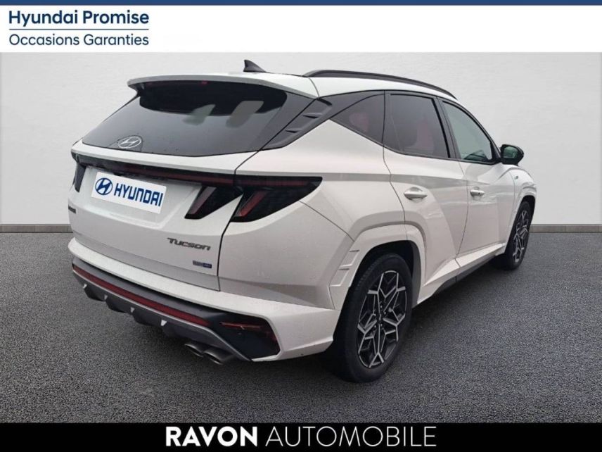 42100 : Hyundai Saint-Etienne - Ravon Automobile - HYUNDAI TUCSON N Line Executive - TUCSON (10/2020-03/2024) - BLANC - Automate sequentiel - Diesel